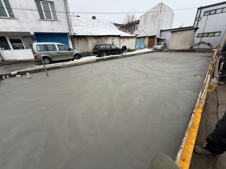 Бетониране на плоча през зимата